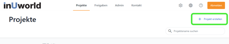 Datei:InUworld-Projekt erstellen 1 highlighted.png